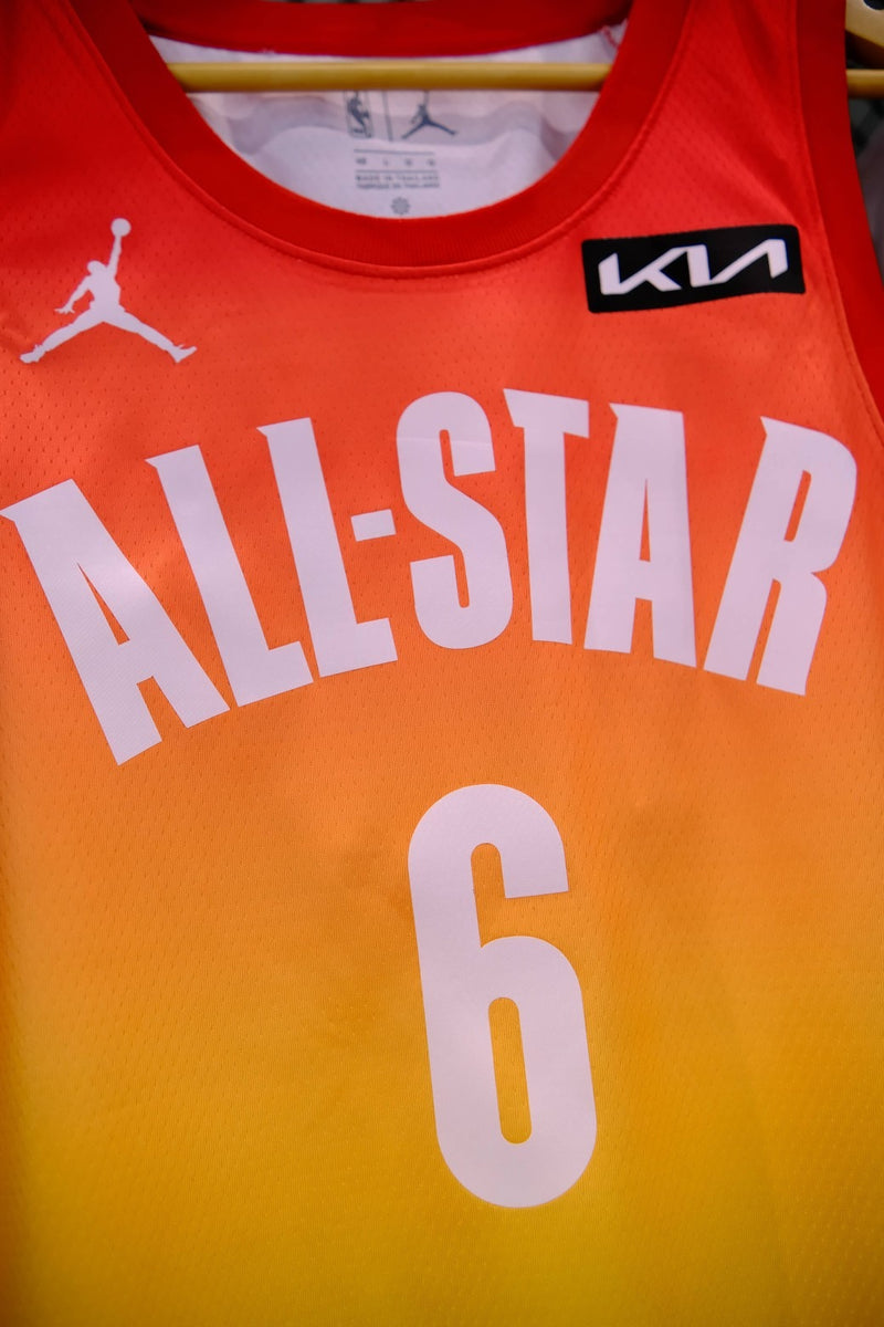 All-Star Game NBA 2023 - Lebron James 6 - Ediçao Jordan Brand Amarelo - Versão Jogador