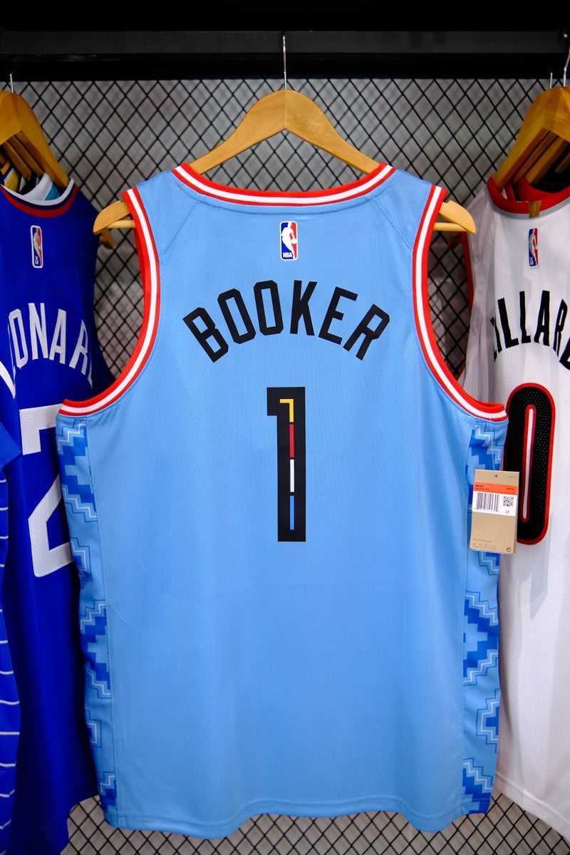 Phoenix Suns - 1 Devin Booker - Edição 2023 azul